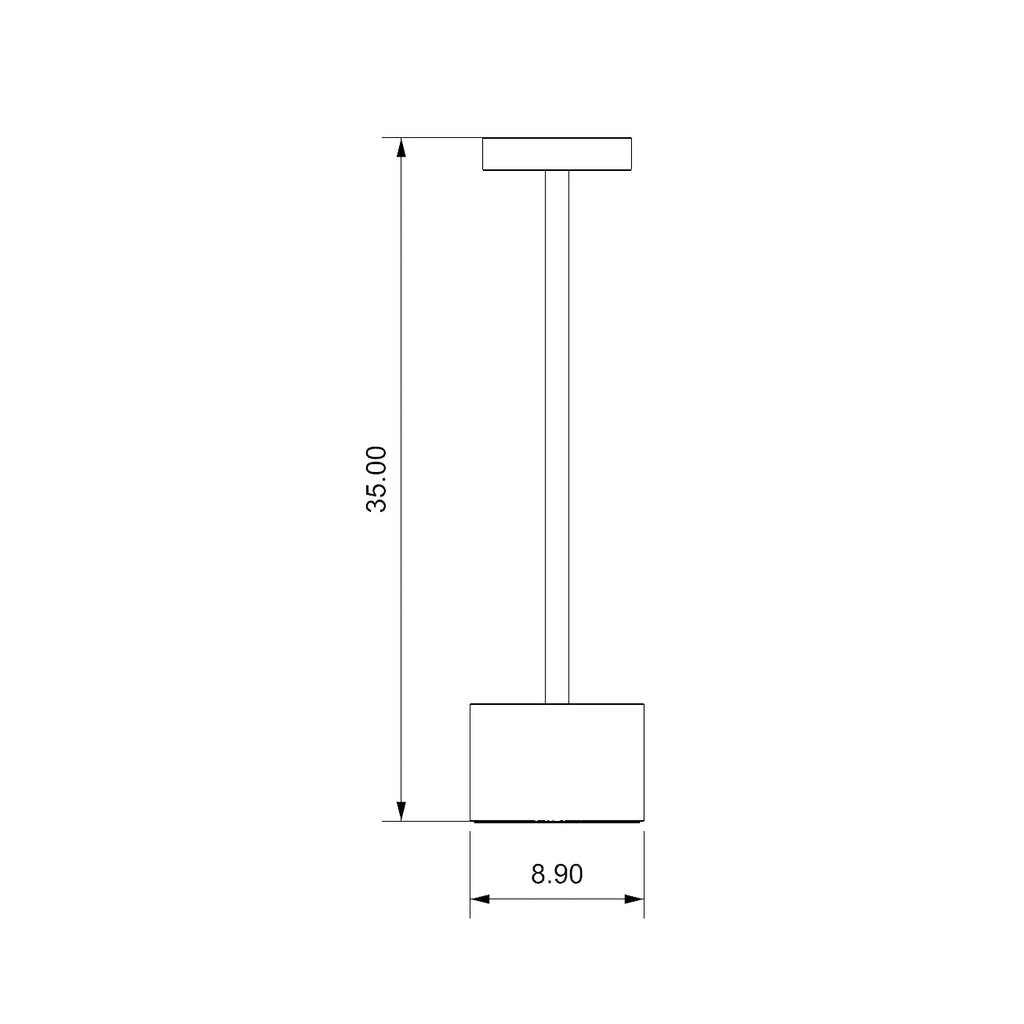 Slender Wireless Table Lamp