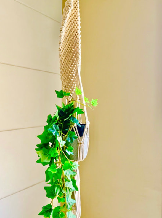 Spiral Macramé Plant-Hanger