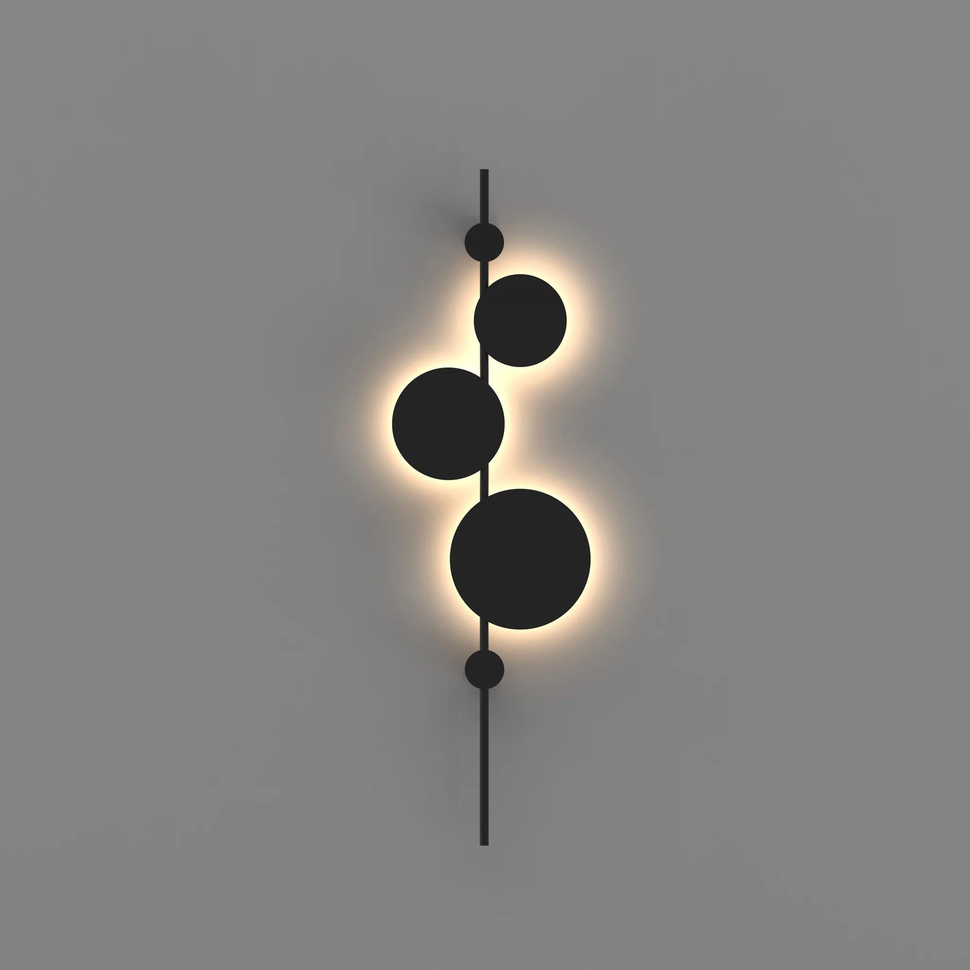 Vertical Trio Wall Lamp