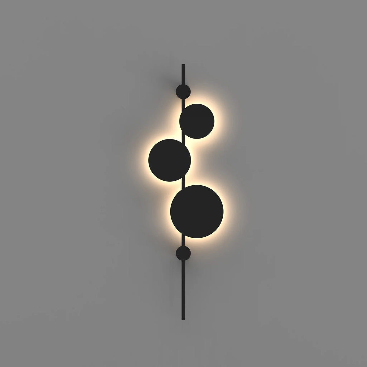 Vertical Trio Wall Lamp
