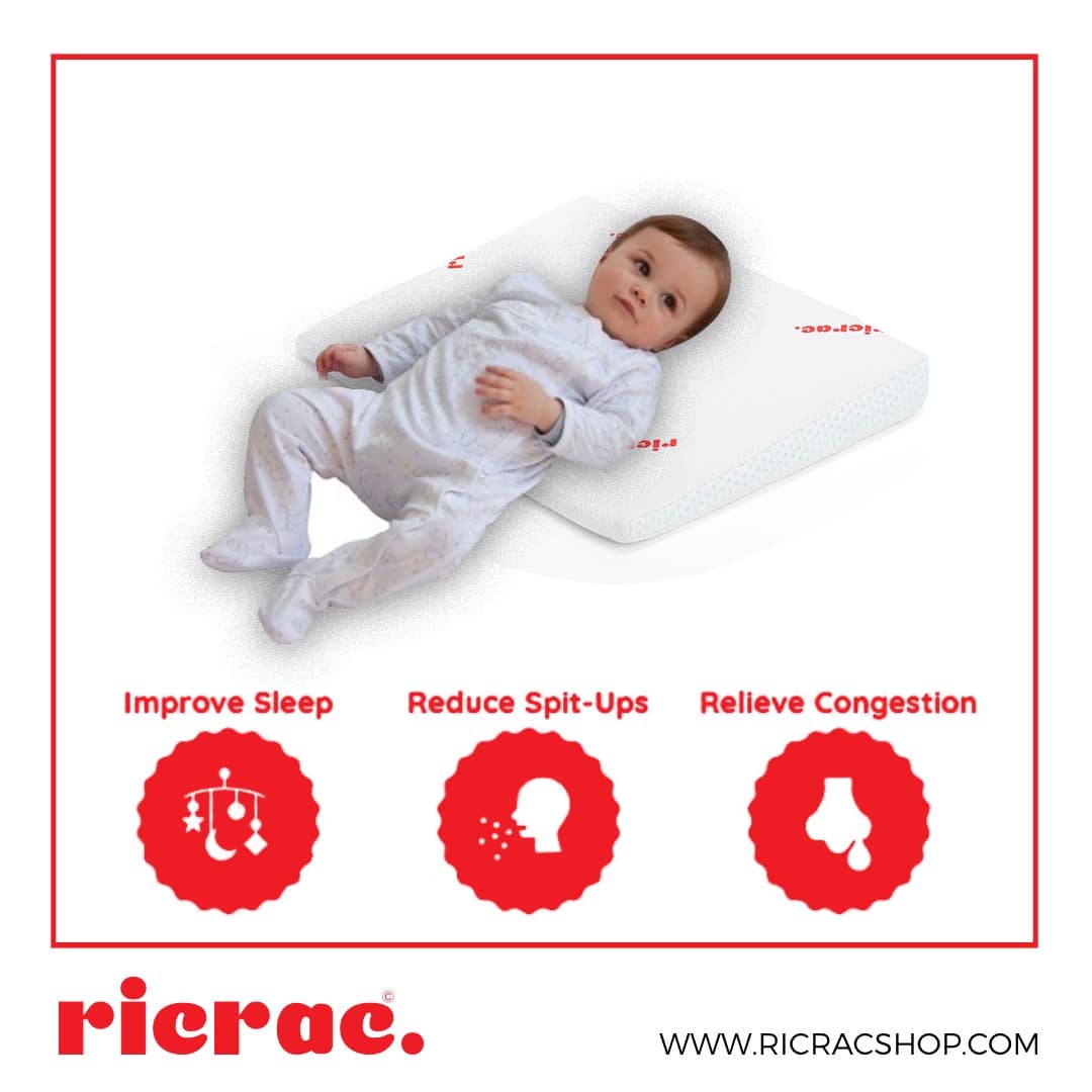 Baby Crib Wedge Pillow - Retral