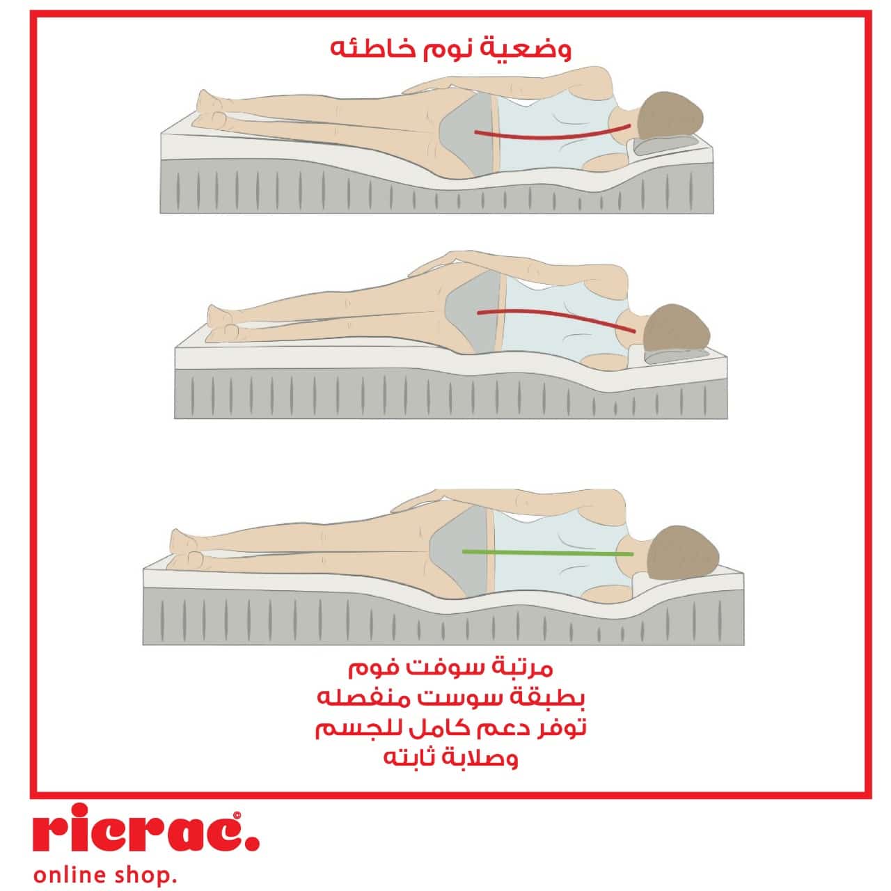 Soft Foam Pocket Spring System Mattress