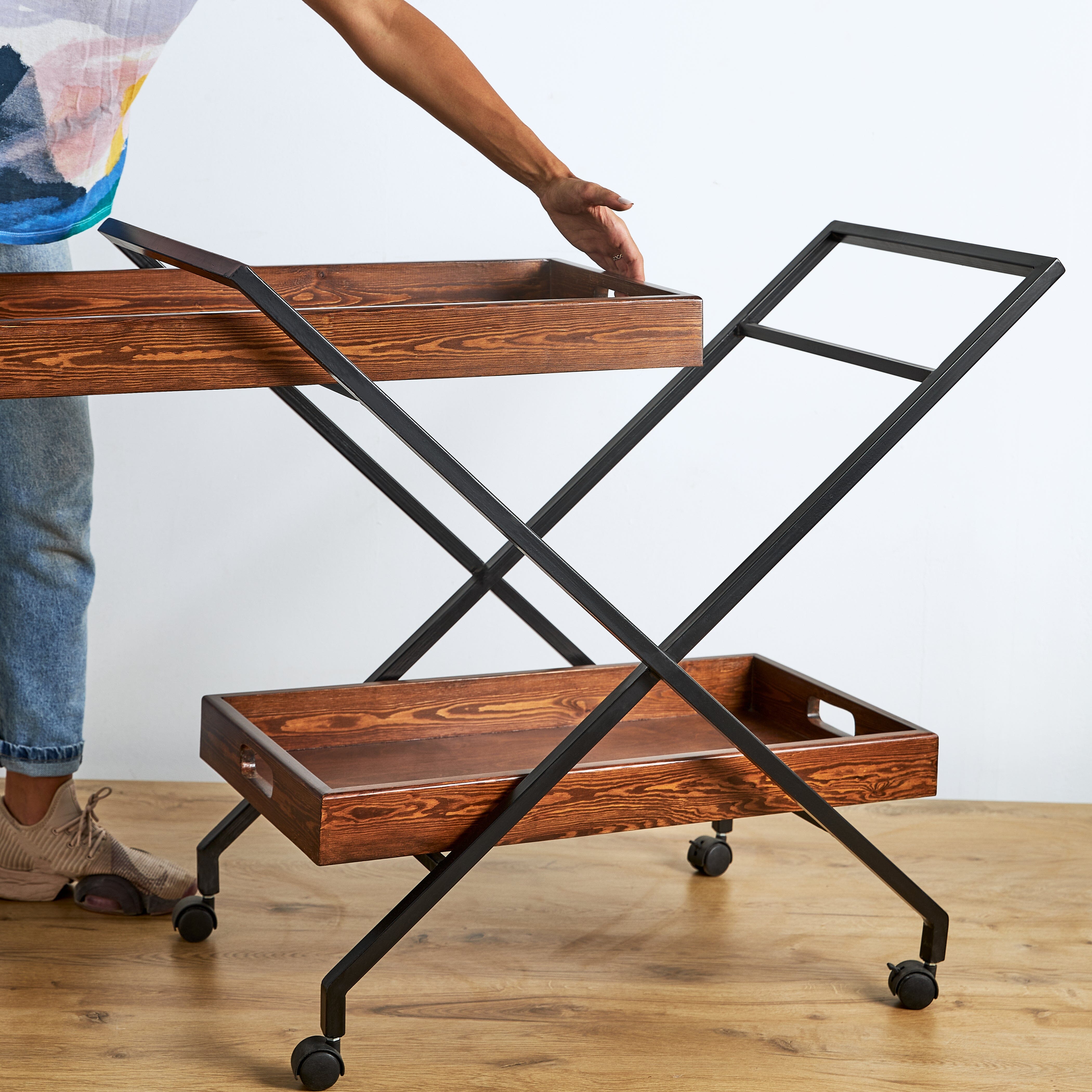 "X-Coffee" - Table on Wheels