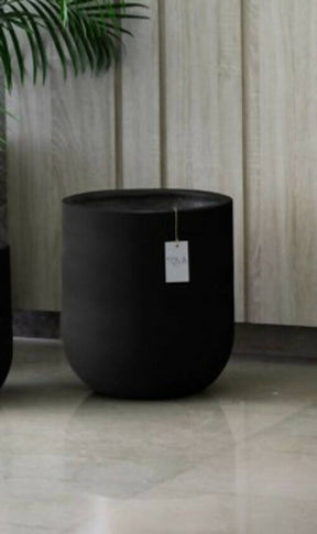 Fiber Glass Black Pot
