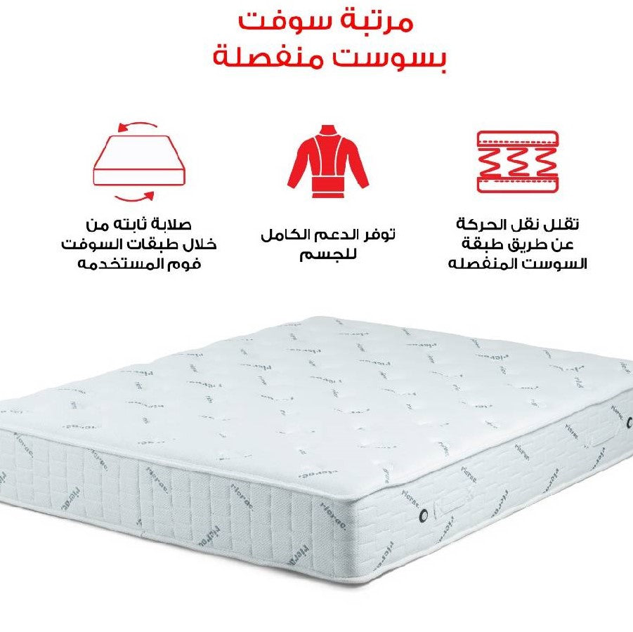 Soft Foam Pocket Spring System Mattress