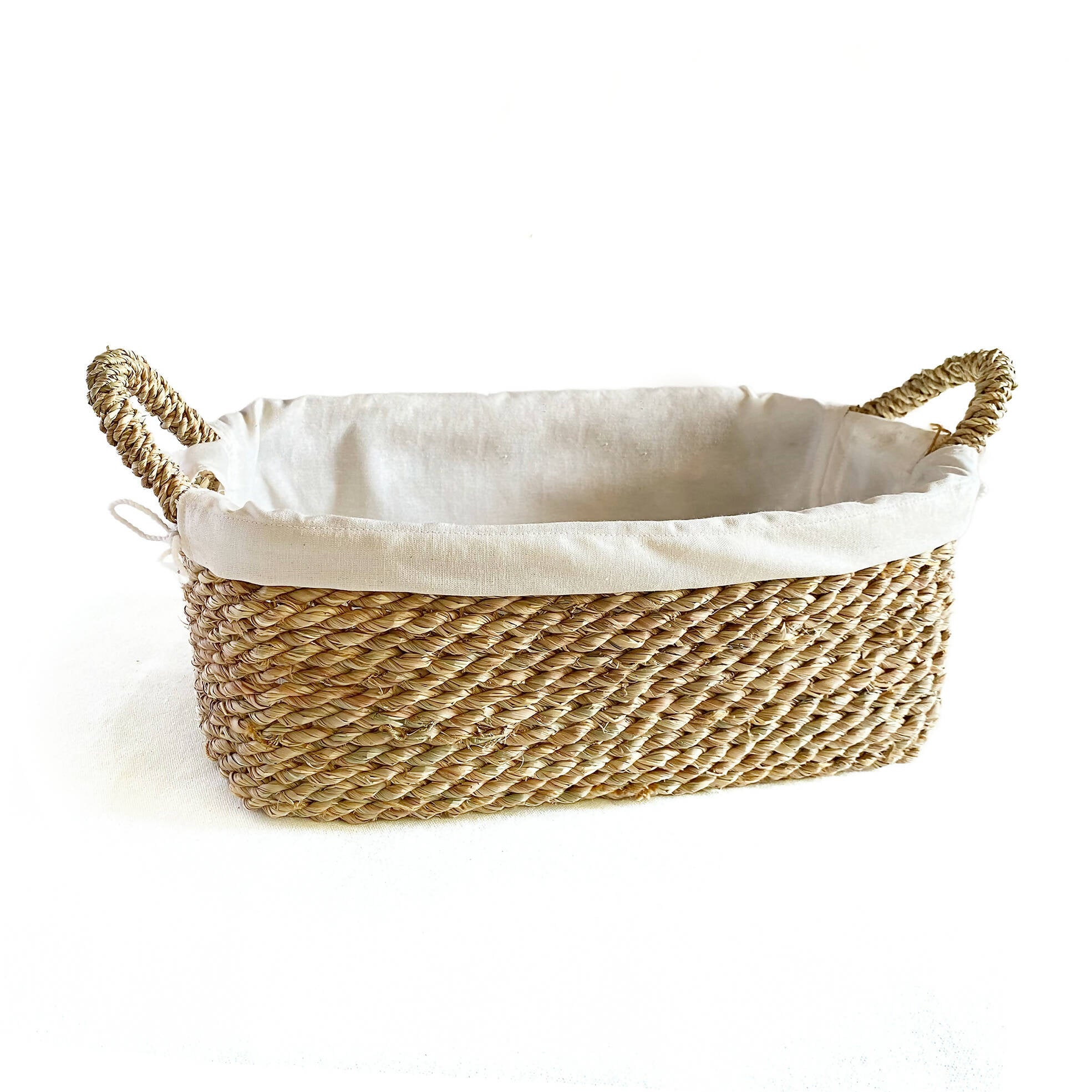 Halfa Rectangular Basket with handles