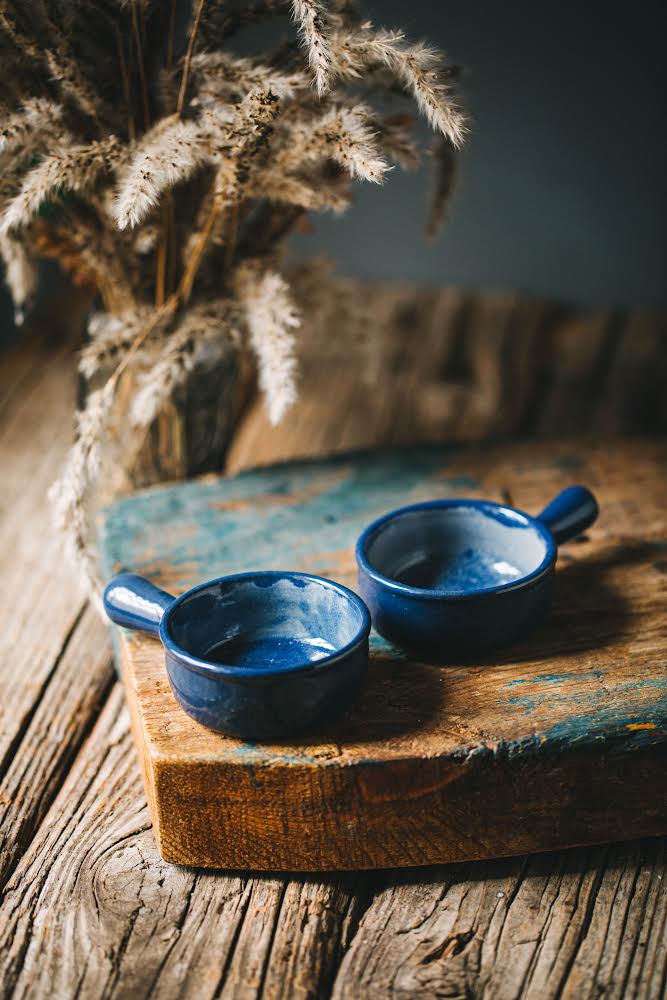 Blue Saucer (Set of 2)