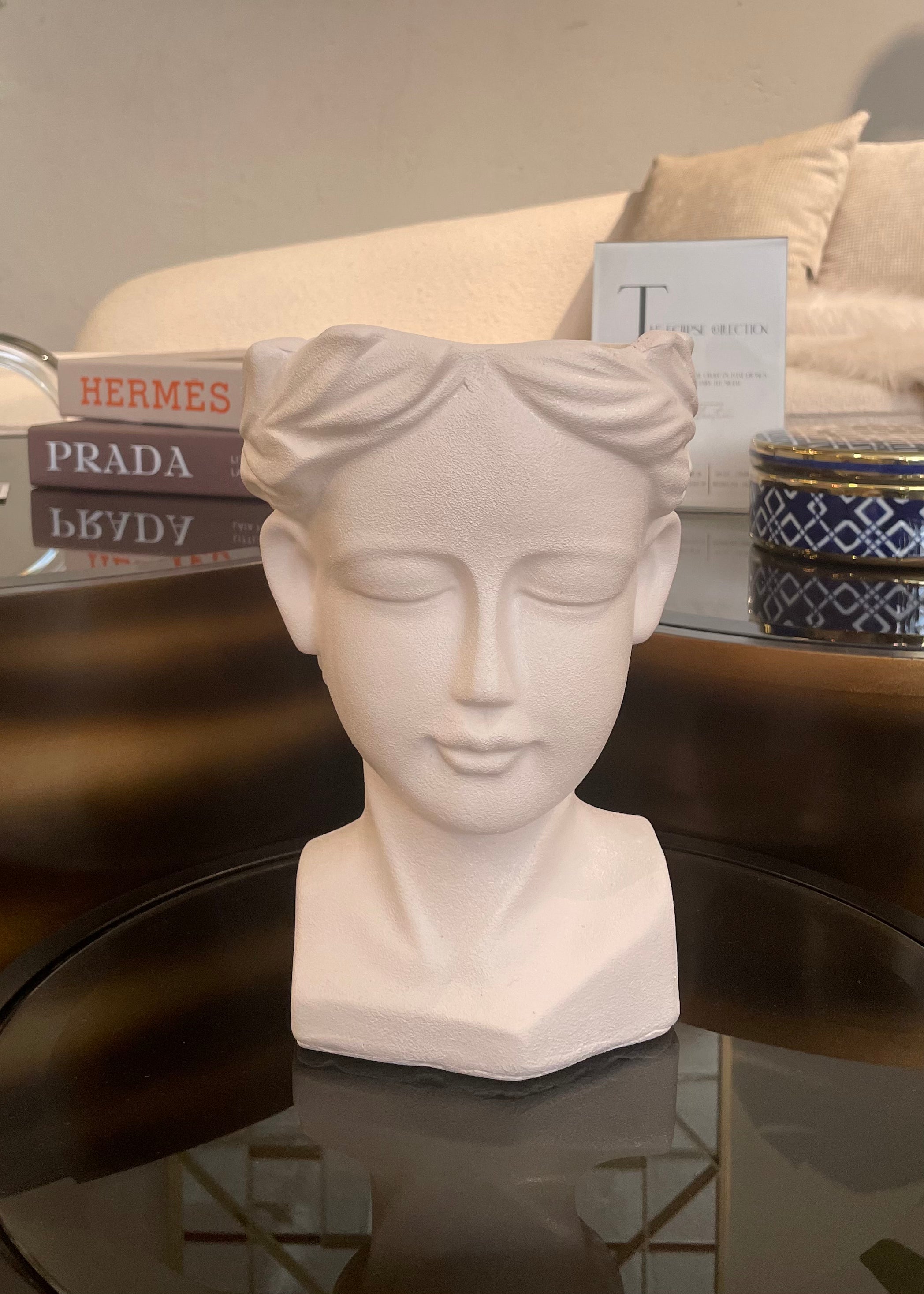 Large Peaceful Beauty Candle Statue