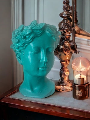 Large Greek Candle Statue