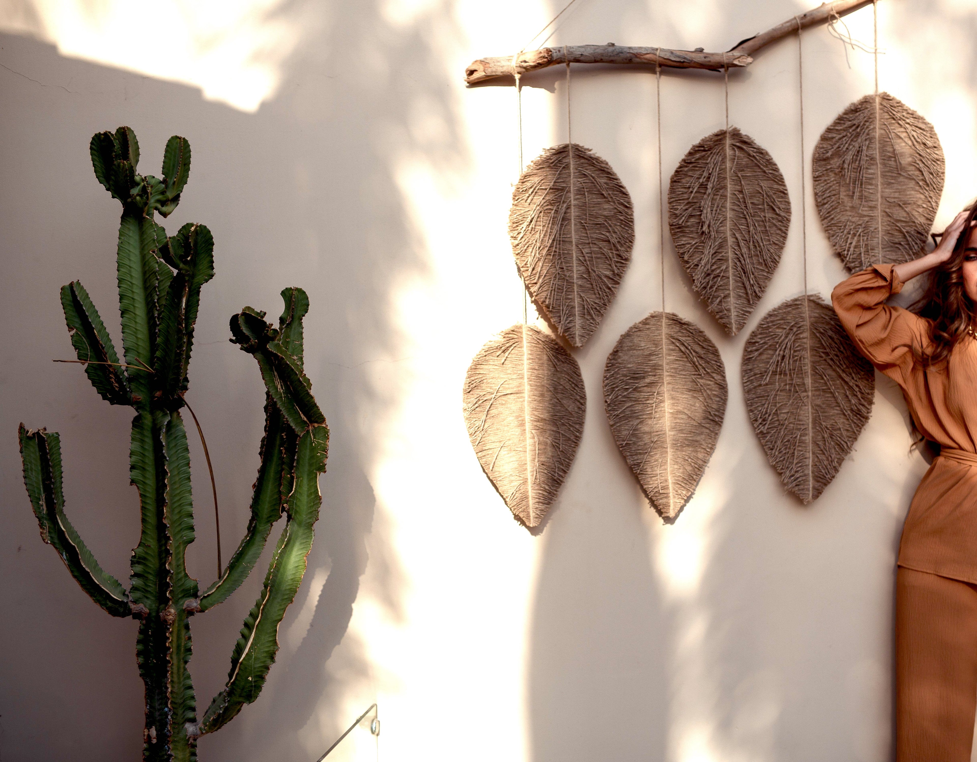 Jute Feather Macrame