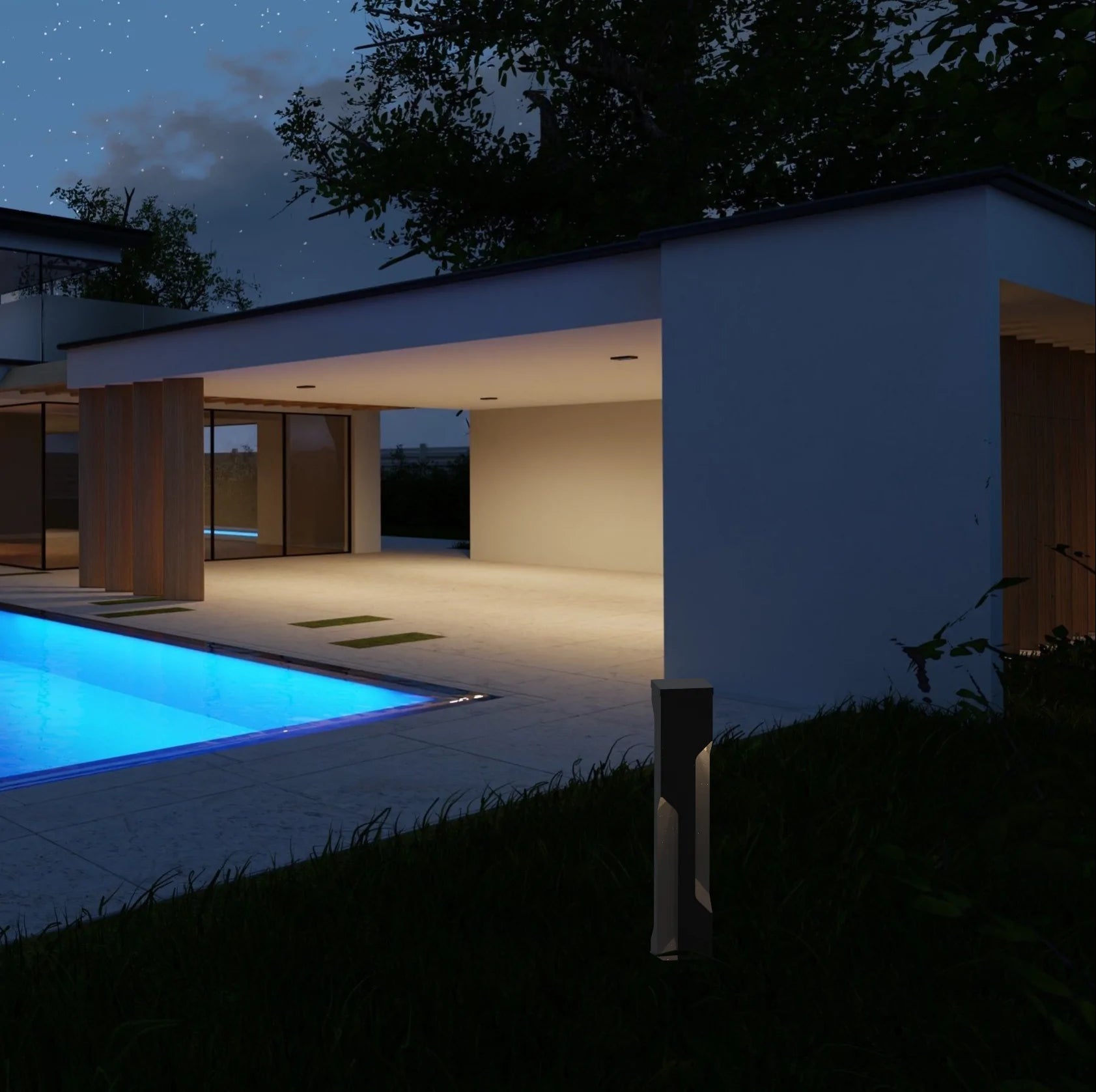 Patio Floor Lamp