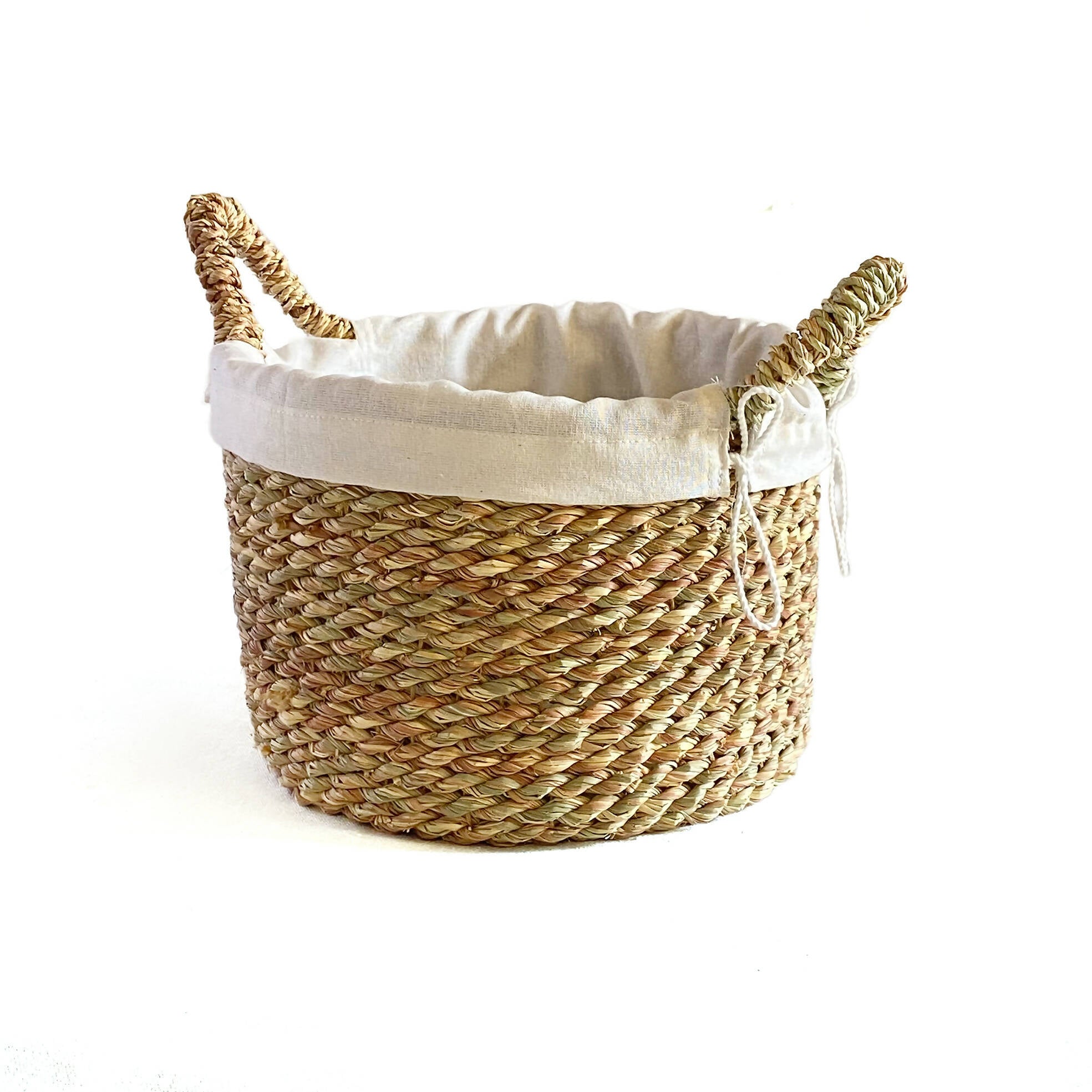 Halfa circular Basket with Handle
