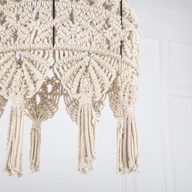 Macrame Chandelier