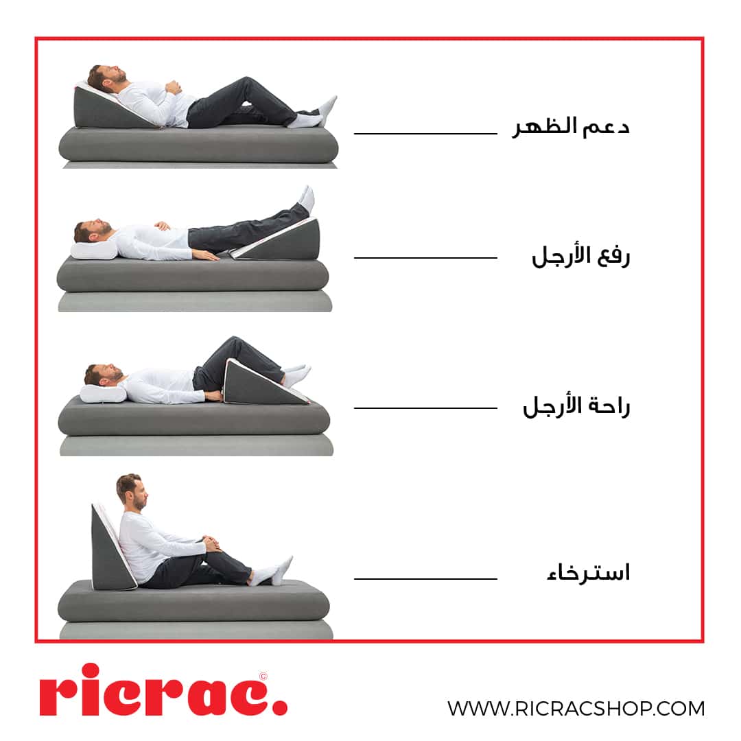 Multi-Usage and Acid Reflux Orthopedic Wedge Pillow - Rad