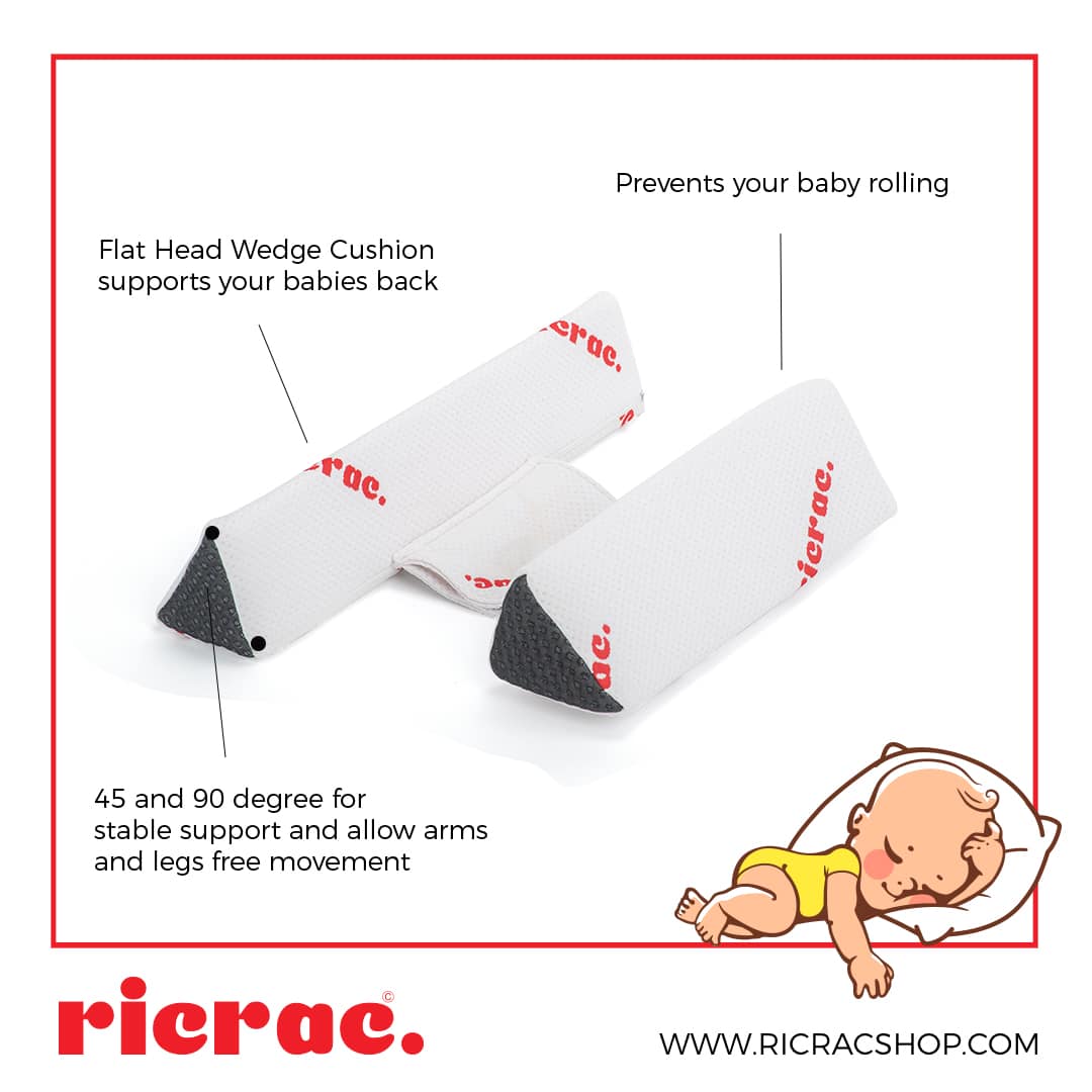 Baby Anti Roll Pillow - Rebus
