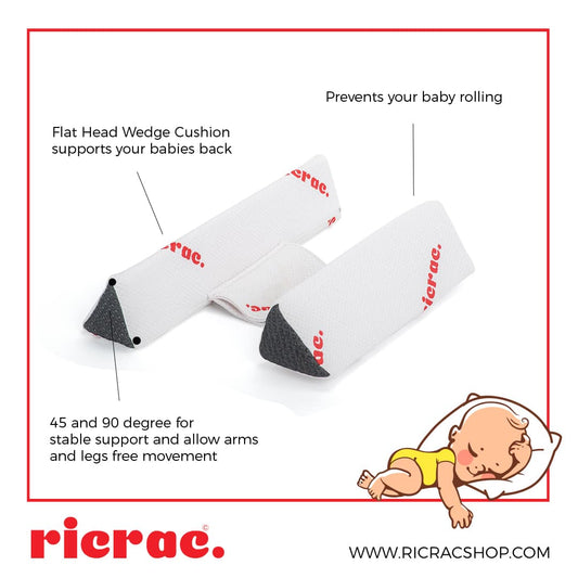 Baby Anti Roll Pillow - Rebus