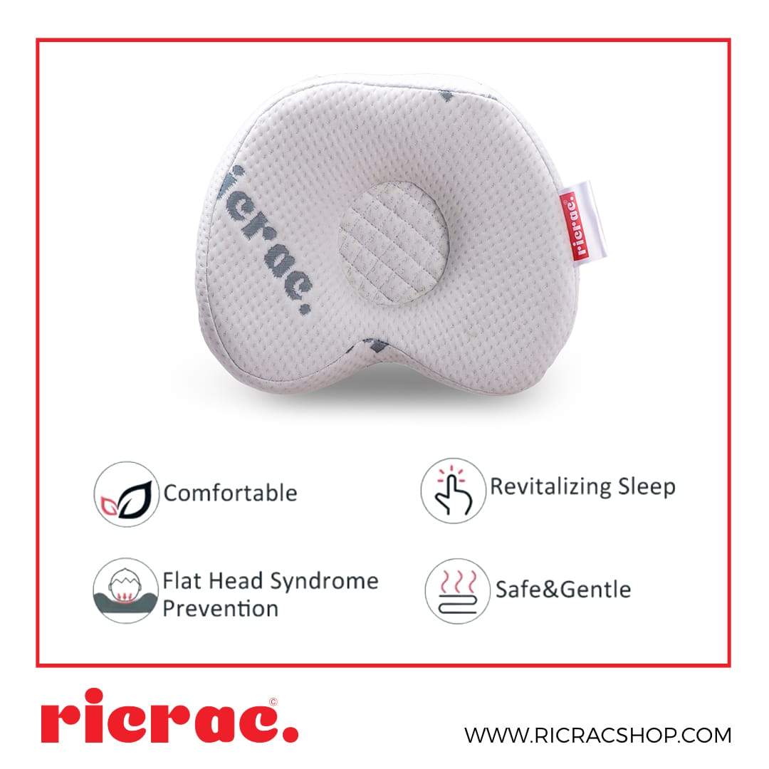 Memory Foam Baby Head Pillow - Rede