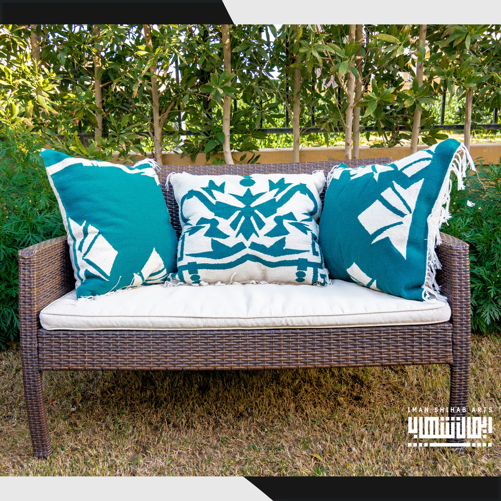 Flower Bucket Kilim Cushion