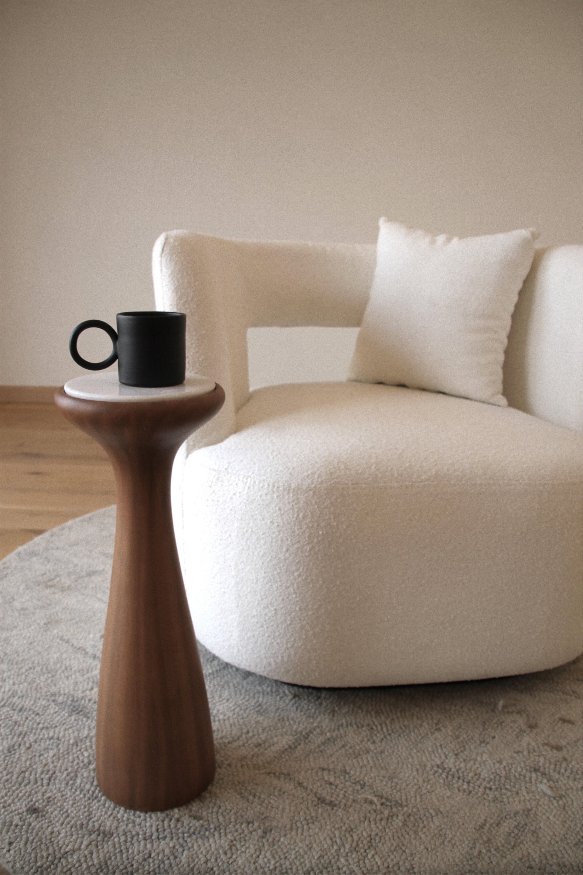 Carved Drink Table
