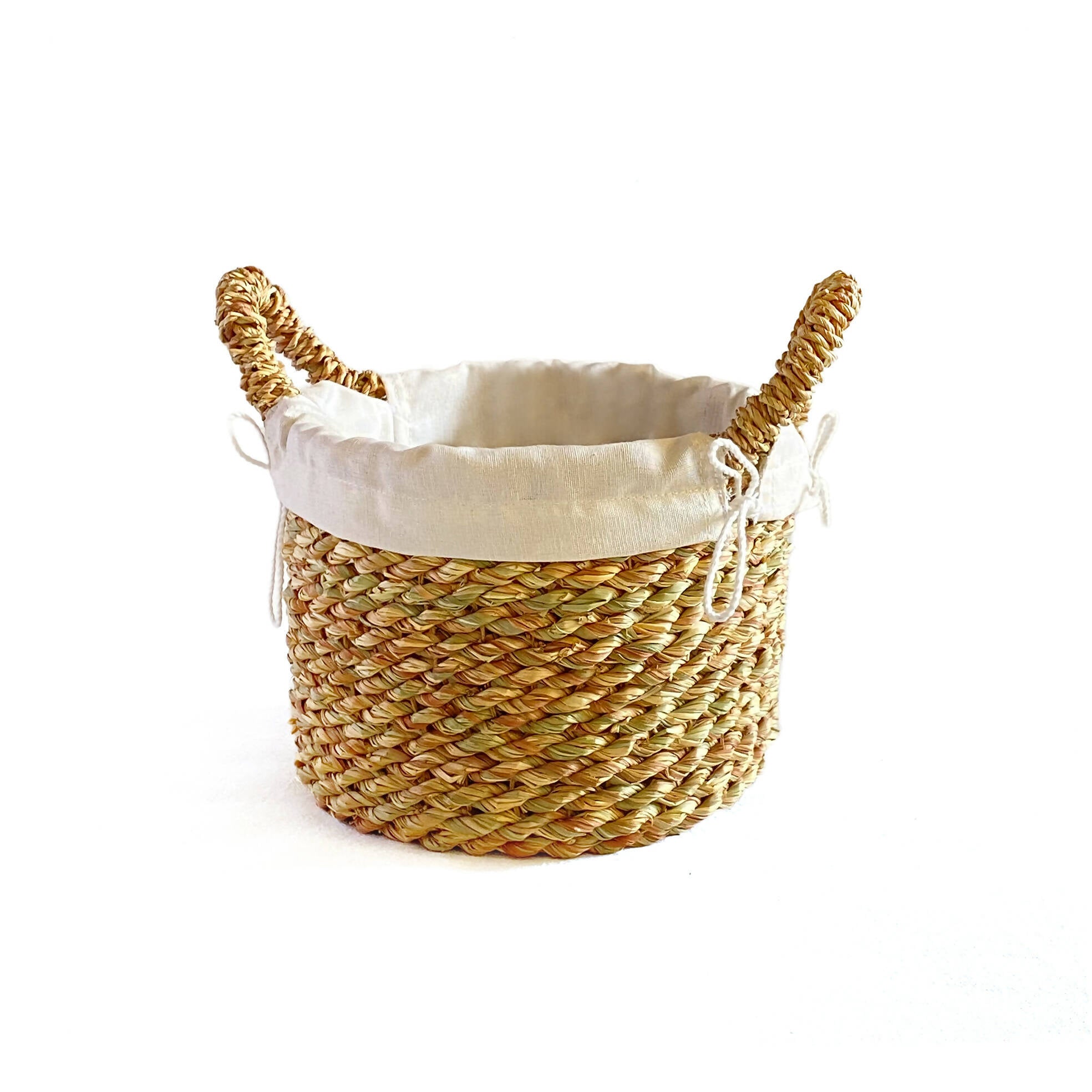 Halfa circular Basket with Handle